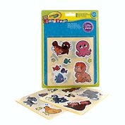 Набор больших стикеров Crayola/Крайола Животные картонная упаковка 12599