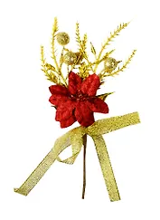 Набор для творчества Рождественский букет с золотой шишечкой SUN121127