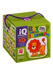 Для самых маленьких. 2+ Вот такой зоопарк Пазлы