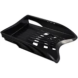 Лоток горизонтальный  "S-Wing" пластиковый, черный