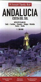 Andalucia Costa Del Sol Insight Travel Map 1 : 300 000