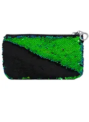 Пенал школьный 1 отделение "Glam. Зелёный"