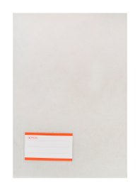 Папка -уголок А6, с карманом для визитки, прозрачная, Herlitz
