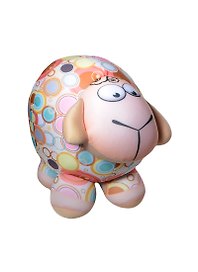 Игрушка декоративная Овечка-антистресс в ромашках (21х18) (99-306)