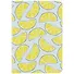 Записная книжка А7 30л кл. "Лимоны" сшивка, тонир.блок - 0