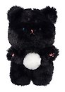 Мягкая игрушка Котик черный с белым брюшком (25см) (12-1253-202405-T26)
