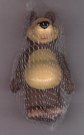 Игрушка для купания Медведь (м/ф Маша и Медведь) (3R) (173060) (Играем вместе) (пищалка) (0,6+) (сетка)