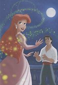 Ариэль и летний звездопад. Аврора и крошка зайчонок. Принцессы Disney - 2
