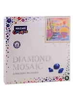 Алмазная мозаика MAZARI Воздушные шары 2, 30х30 см (рама 28.8х28.8 см)  ,1 дизайн, частичная выкладка, стразы разного размера