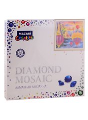 Алмазная мозаика MAZARI Воздушные шары 2, 30х30 см (рама 28.8х28.8 см)  ,1 дизайн, частичная выкладка, стразы разного размера