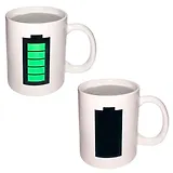 Кружка с термическим рисунком Батарейка (350мл) в подарочной упаковке (6820005)