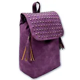 Рюкзак, Феникс+ ФИОЛЕТОВЫЙ МЕШОК 34*26*15см, одно отделение, искусственная кожа 46049