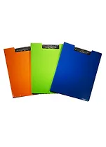 Папка-планшет А4 пластик, ассорти, Sworld