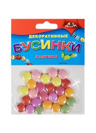 Материалы для творчества Декоративные бусинки Камушки (С2902-01) (3+) (упаковка)