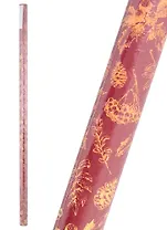 Бумага упаковочная 70*100см "Новогодний паттерн" мел., инд.уп.