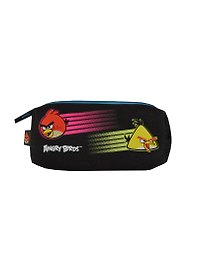 Пенал-косметичка "ANGRY BIRDS" 8*20*4см, синий, Angry Birds
