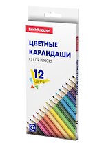 Карандаши цветные Erich Krause, Basic, 12 цветов