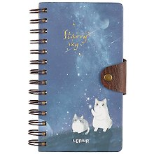 Блокнот «Коты. Starry sky» А6, 48 листов, спираль