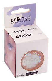 Блестки для лица, тела и волос `DECO.` by Miami tattoos (Xenon) (191918)