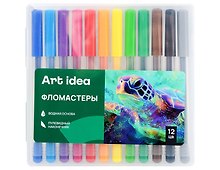 Фломастеры Art idea, 12 цветов