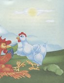Петушок и курочка. Читаем с мамой - 2