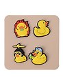 Джибитсы Уточки (4шт) (ПВХ) (12-18031-202506-GB22)