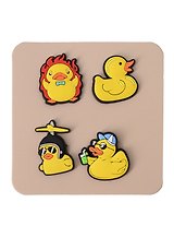 Джибитсы Уточки (4шт) (ПВХ) (12-18031-202506-GB22)