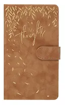 Ежедневник недат. А6+ 120л "Тиволи глосс" бежевый, кожзам, тв.переплет, тиснение фольгой, магнит.клапан, офсет, ляссе