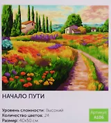 Картина по номерам Начало пути (A106) (40х50 см) (24цв.) (коробка) (Art idea)