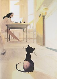 Тетрадь общая «Black cat», 60 листов в клетку, А5 - AnAn