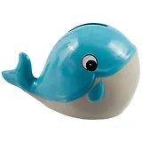 Копилка Кит цветной (керамика) (11х7) (12-7365-6500-2)