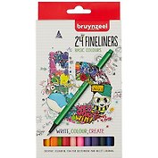 Линеры 24цв основные цвета, к/к, подвес