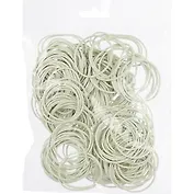 Банковские резинки белые, 100 гр
