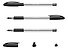 Ручка шариковая Erich Krause, U-109 Classic Stick&Grip, Ultra Glide Technology, черная 1 мм - 1