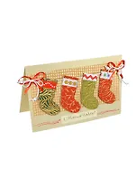 Открытки ручной работы дизайн №12 Новогодний "Выжидания подарков" 00008761 (Нот)