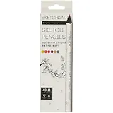 Карандаши цветные "SKETCH&ART" Осенний пейзаж утолщенные, грифель 4мм, к/к, Bruno Visconti