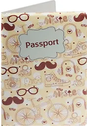 Обложка для паспорта Hipster (ПВХ бокс)