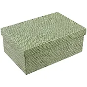 Подарочная коробка «Завитки», большая