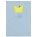 Книга для записей «Butterfly», голубая, 80 листов, А6+