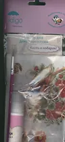 IDIGO набор для декупажа "Цветы и птицы в рыжих тонах" dd123set1