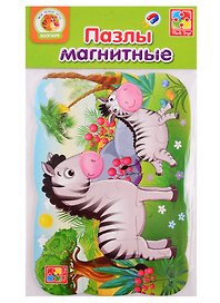 Пазл «Зебра» Мои первые игры, магнитный, Vladi Toys