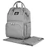Рюкзак BRAUBERG MOMMY 40*26*17см. серый, коврик, крепления на коляску, термокарманы - 0