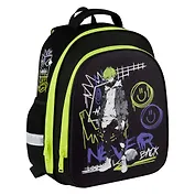 Ранец "Never look back" 2 отделения, 35*29*12 см, 2 кармана, анатомическая спинка