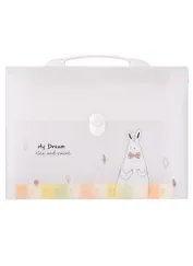 Портфель А4 13отд. "My dream" пластик, ассорти