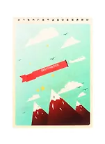 Скетчбук А5 50л "SKETCHBOOK. Muse 8" белый офсет, 120г/м2, обложка Soft Touch, широкая евроспираль