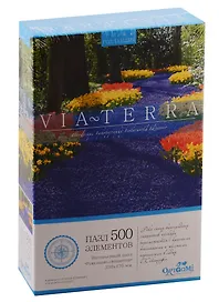 Пазл Via Terra/Виа Терра 500 эл. Река синих гиацинтов.05447
