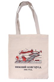 Сумка-шоппер Чкаловская лестница (Нижний Новгород) (106-2-76-1)