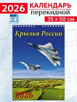 Календарь 2026г 350*500 «Крылья России» настенный, на спирали