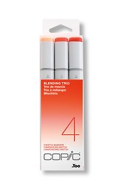 Набор маркеров Copic Sketch Blending Trio 4, 3 цвета