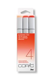 Набор маркеров Copic Sketch Blending Trio 4, 3 цвета